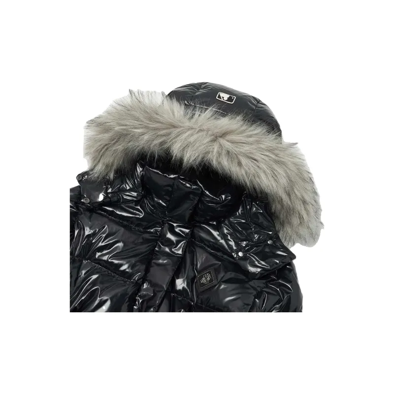 MLB New York Yankees Down Jacket Women's Black-5