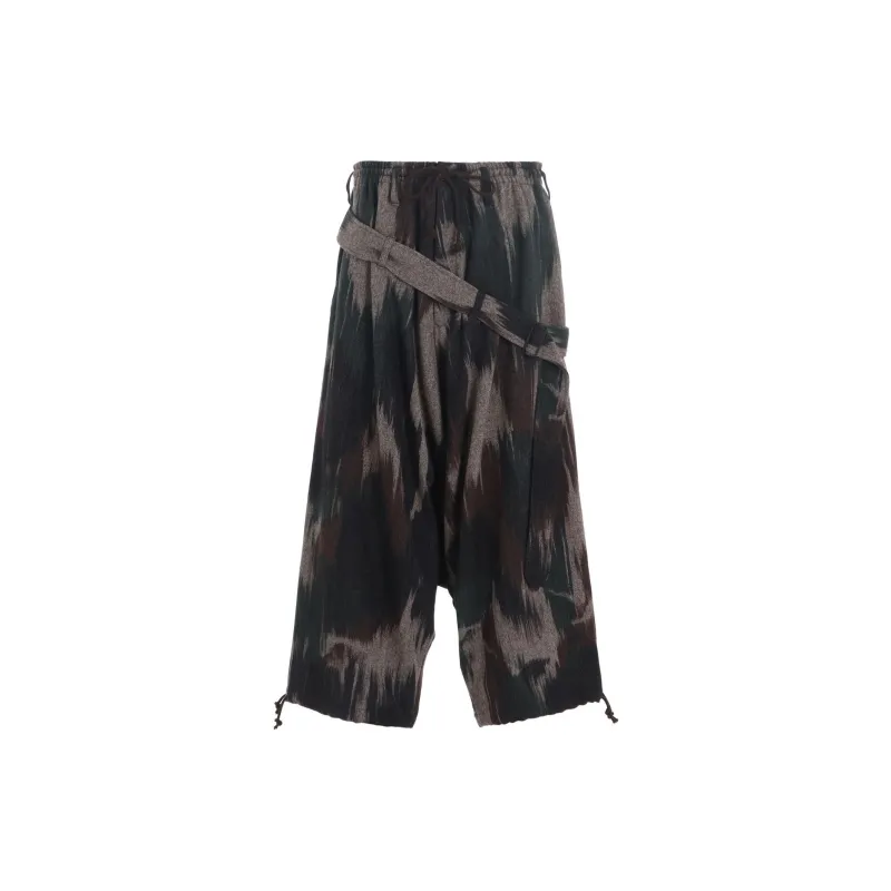 Yohji Yamamoto S'YTE FW24 Casual Pants Unisex Khaki-1