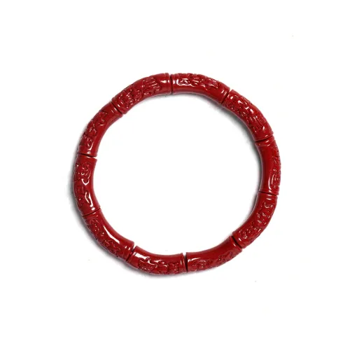 AGOVSKI Reconstructed Cinnabar Bracelets Women's