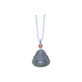 Ingenuity Hetian Jade Necklaces Smoky Purple Women's