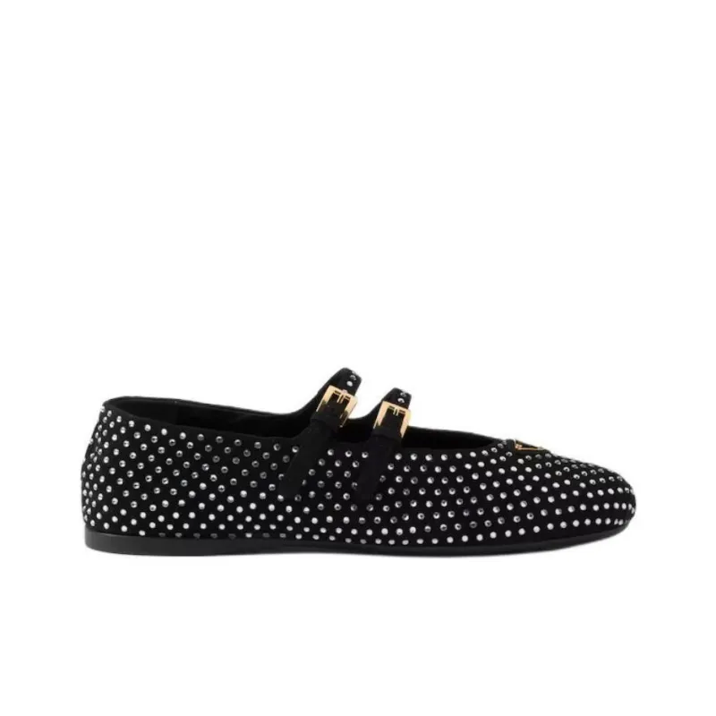 PRADA Casual Single Shoes Women's Black-1