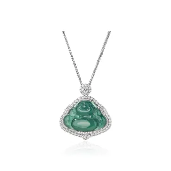 Encounter Gift High Ice Jade Jadeite Necklaces Women's