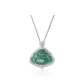 Peaceful Joy Jadeite Buddha Necklace[with Certificate]