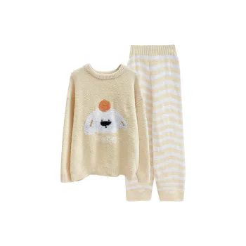 WANANNI Pajama Set Women's Yellow