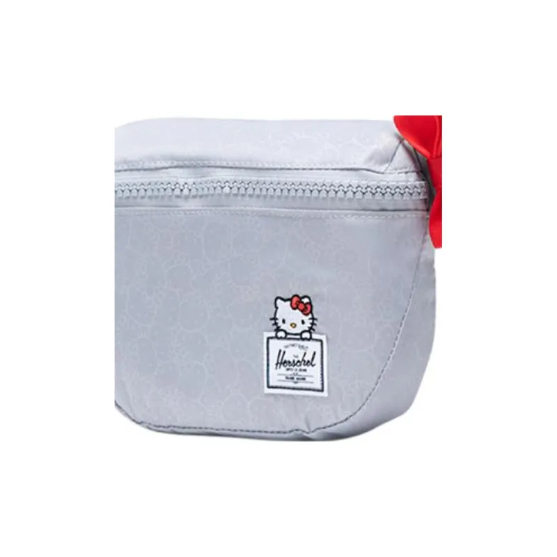 Herschel HELLO KITTY CO BRANDED Polyester Crossbody Bag With Cell Phone Pouch And Fanny Pack Regular Unisex Gray-3