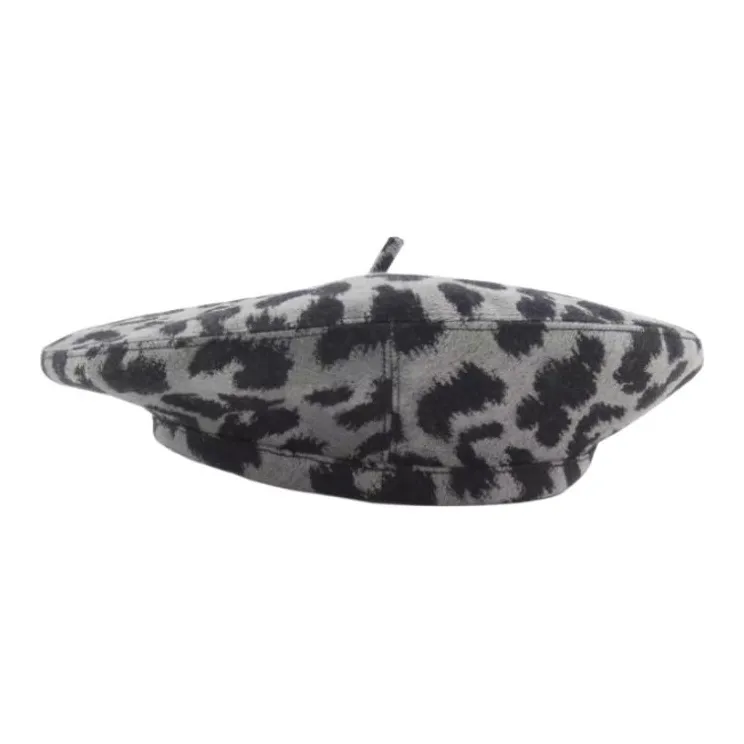 DIOR Polyester, Cotton, Polyurethane Berets Women's Gray-2