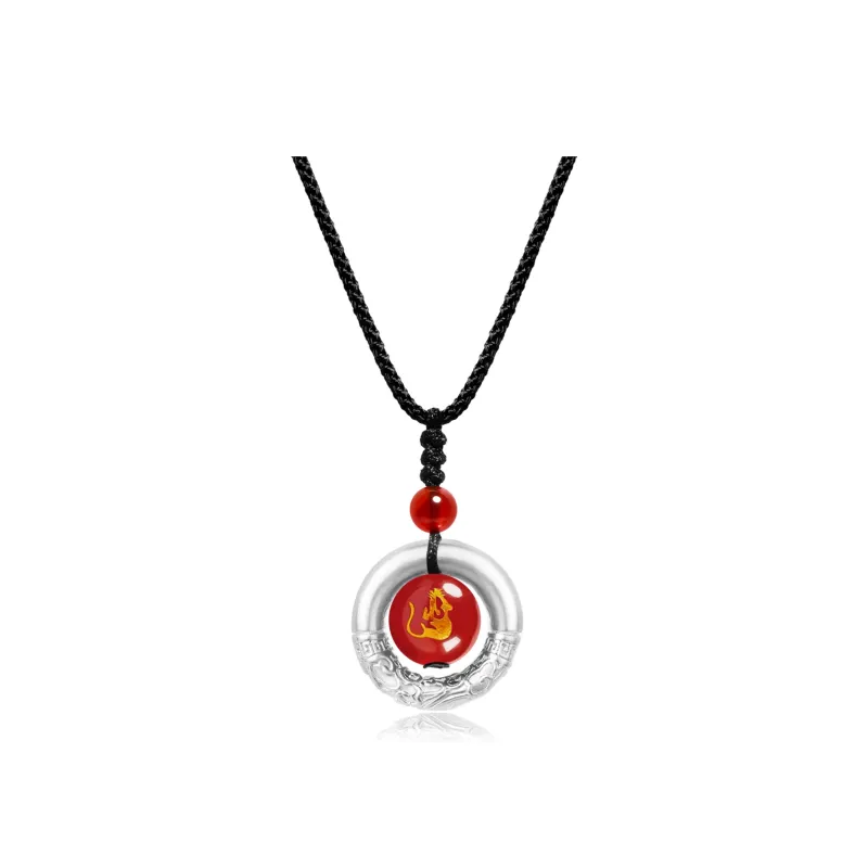 North Cain Agate Jade Necklaces Unisex-9