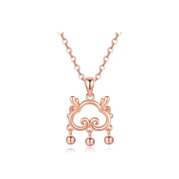 Strange S925 Silver Necklaces Unisex
