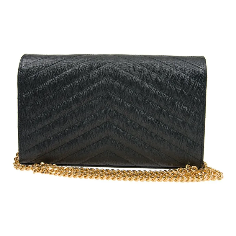 SAINT LAURENT Monogram Leather Crossbody Bag, Shoulder Bag Women's-2