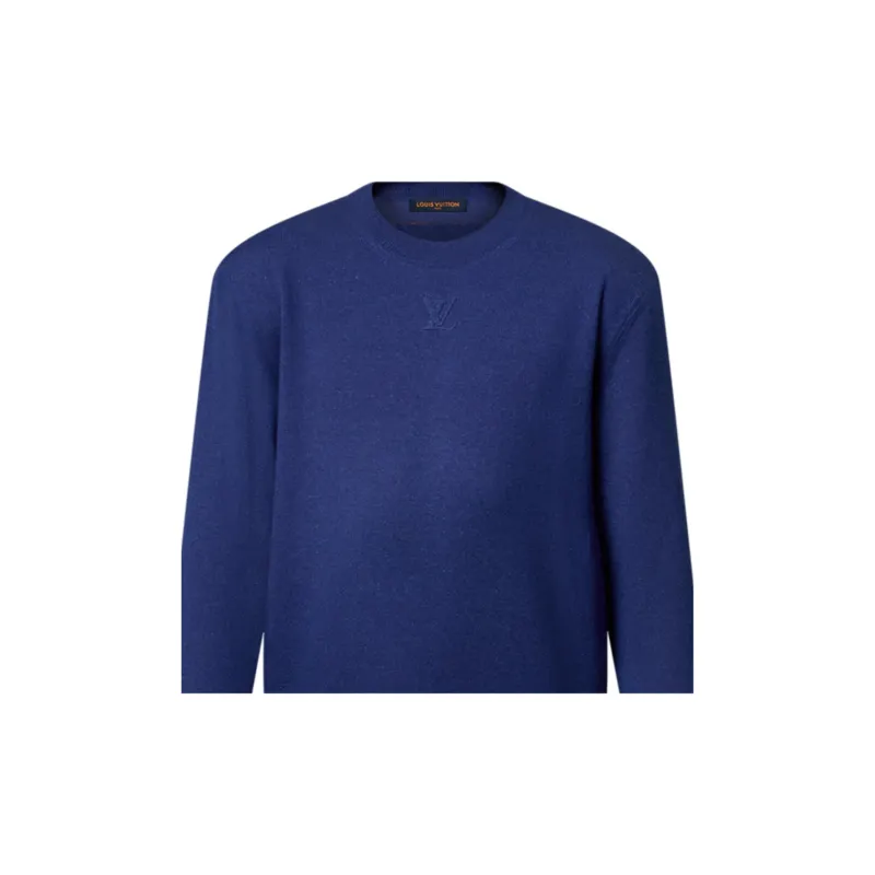 LOUIS VUITTON 1AGIHP Lvse Lv Embossed Crewneck-4