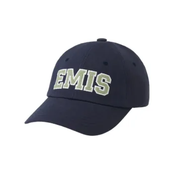 Emis Cotton Baseball Caps Unisex Marine Blue