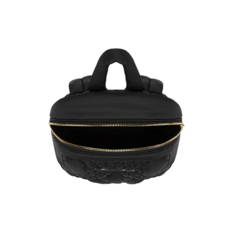 LOVE MOSCHINO Fabric Backpack Medium Size Women's Black-2