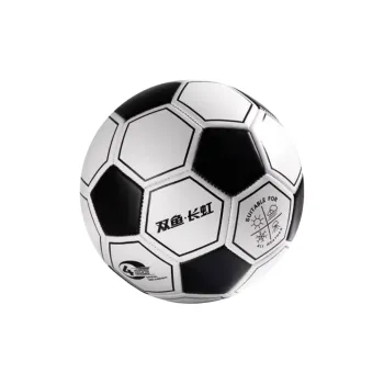DOUBLEFISH Size 4 5 Size Soccer TPU Machine Stitched Soccer Ball Unisex Black White