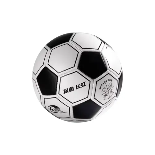 DOUBLEFISH Size 4 5 Size Soccer TPU Machine Stitched Soccer Ball Unisex Black White