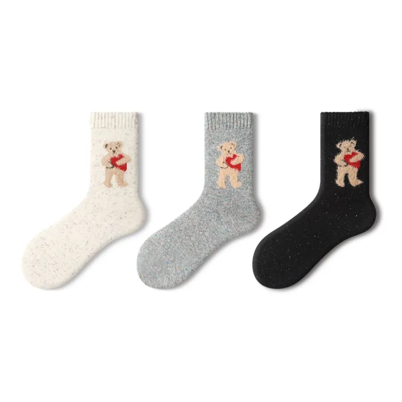 Primeet Mid Calf Socks Women's Combo Set-4