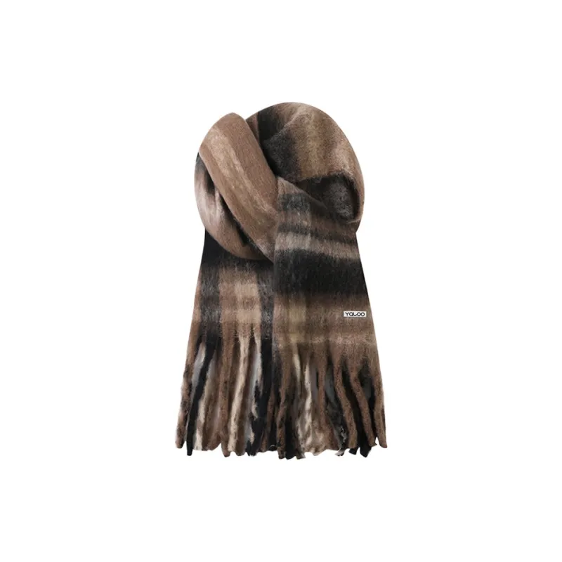 Yalu Polyester Knit Scarves Unisex Gift Box Set-2