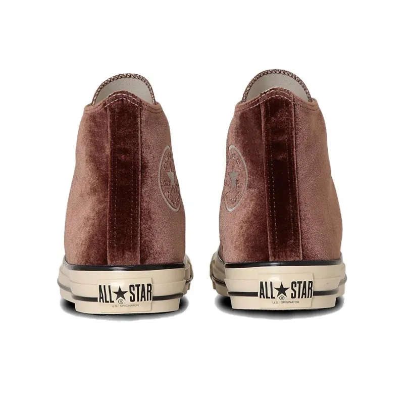 Converse All Star Anti Slip Wear Resistant High Top Skateboard Shoes Unisex Brown-3