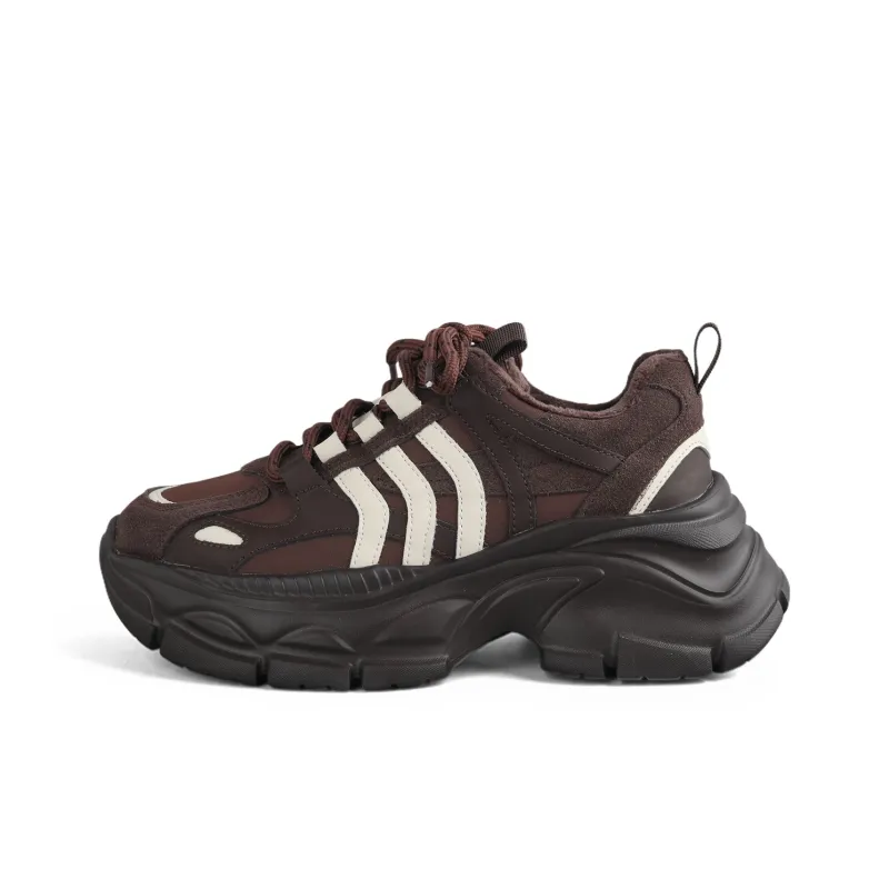 Shougu Slip-Resistant Low-Top Chunky Sneakers Women's-5