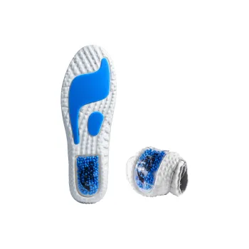 Footprint Tribe GEL PU Beige Stretch Fabric Insoles Unisex