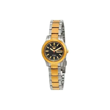 SEIKO Automatic Mechanical Movement Stainless Steel Strap Watch Women's Watch Black Dial
