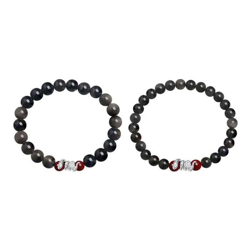 CIROCCO Obsidian Bracelets Unisex-6