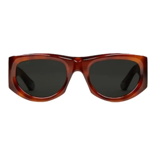 GUCCI Oval frame Sunglasses