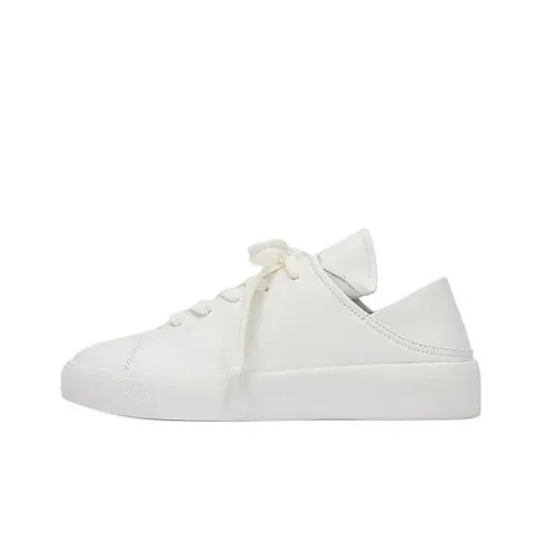 73Hours Low Top Skateboard Shoes Women's White