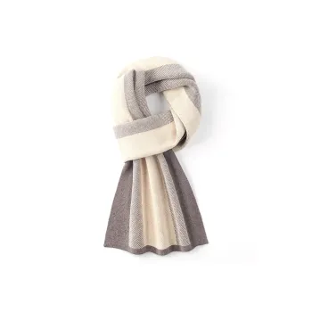 CARDANRO Cashmere Knit Scarves Men's