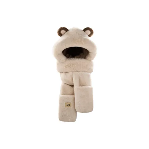 Tonlion Polyester Hoods & Plush Hats Unisex