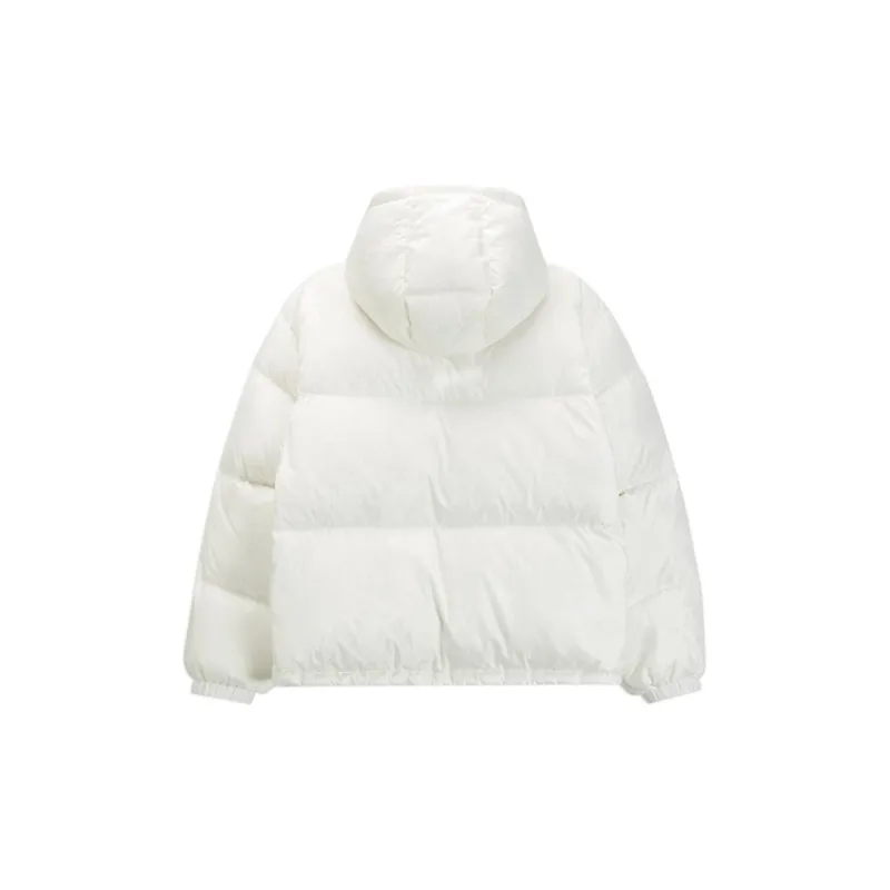Ed Hardy FW24 Down Jacket Women's Ivory White-1