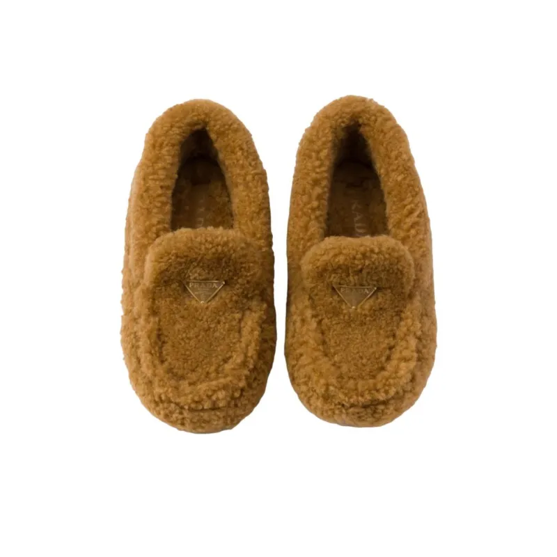 PRADA Loafers Women's Brown-3