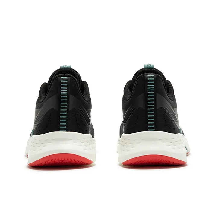 361° Volcano Rainproof Series Running Shoes Men Low Top Obsidian Black/Nebula Blue-3