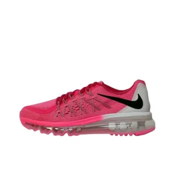 Nike Air Max 2015 Anti-Slip Wear-Resistant Low-Top Kids' Running Shoes Pink Teenagers
