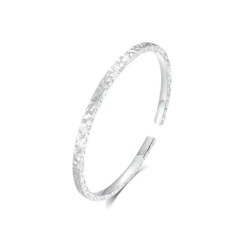 Fortune Gold 999 Fine Silver Bangles Unisex