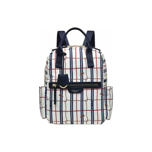 RADLEY Nylon Fabric Backpack Medium Size Women's White