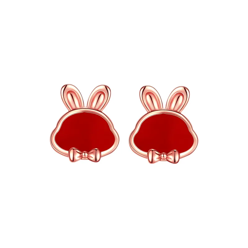 IS YOU 18K Gold Stud Earrings Women's-0