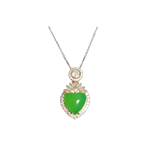JUNWEN Chalcedony Necklaces Women's