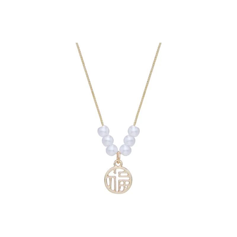 CLARKIA FLOWER Copper Necklaces Women's-0