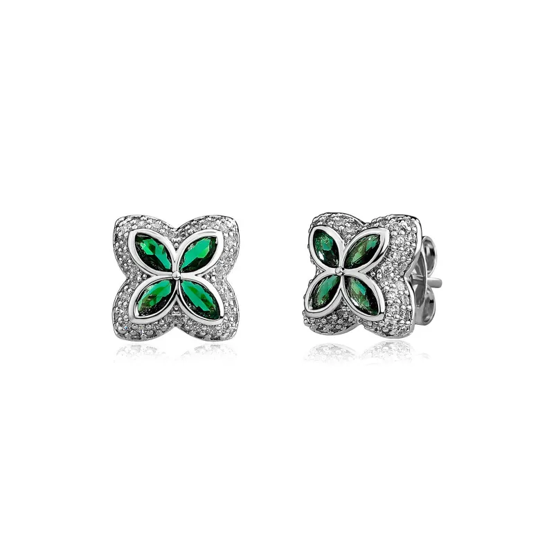 ICEGANG S925 Silver Stud Earrings Unisex-5