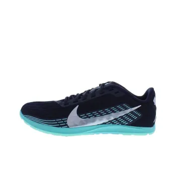 Nike Zoom Rival Waffle 5 Anti Slip Wear Resistant Low Top Running Shoes Women's Blue