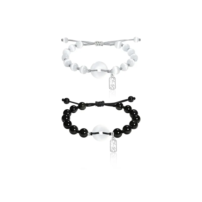 FOREVER MELODY Agate Bracelets Unisex-0