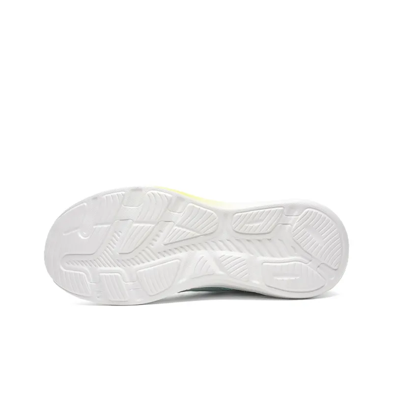 Warrior Anti Slip And Wear Resistant Lightweight Low Top Casual Running Shoes Men's White Blue Yellow-5