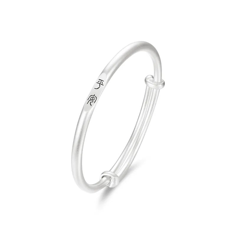 Fortune Gold 999 Fine Silver Sterling Silver Bracelets Unisex-0