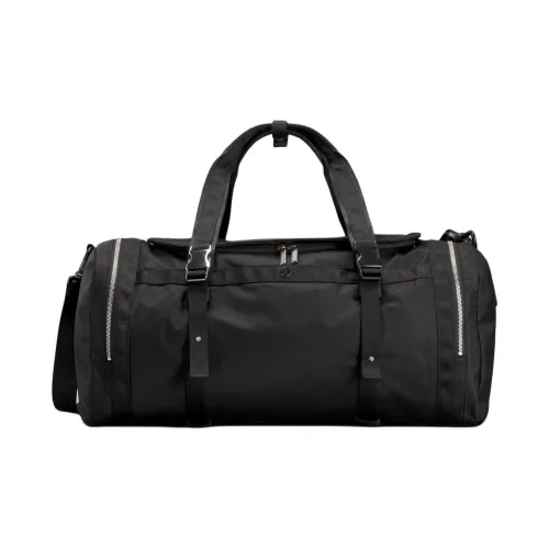 Lululemon Waterproof Fabric Shoulder Bag Crossbody Bag Handbag Travel Bag Regular Unisex Black