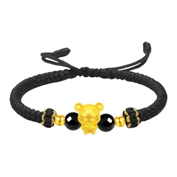 Lao Feng Xiang Gold Bracelet Unisex