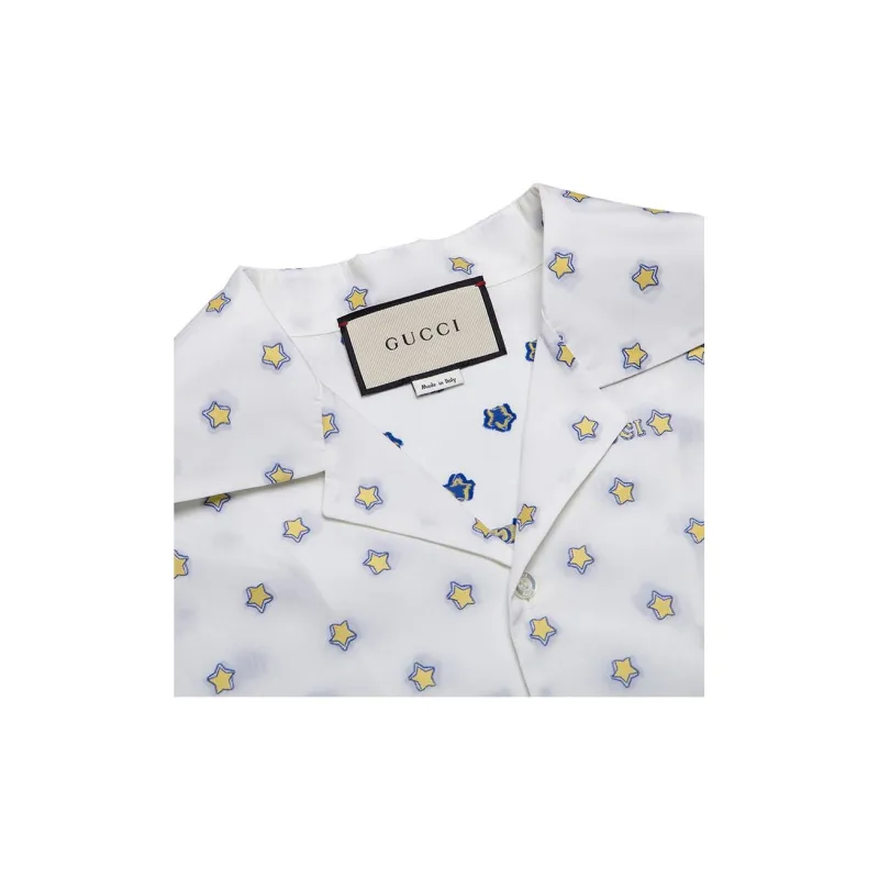 GUCCI Shirts Men White-6