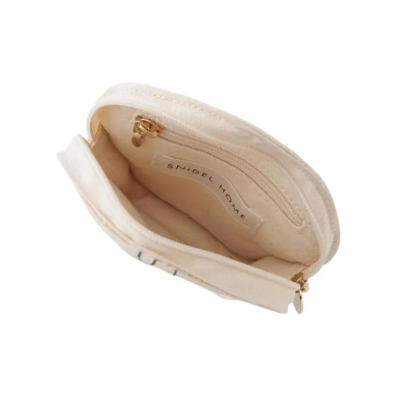 SNIDEL Tweety Collaboration Polyester Travel Storage Bag Trumpets Unisex Ivory White/Yellow-3