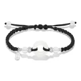 Peaceful Joy Bracelet (Black Cord)