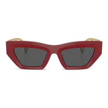 VERSACE Logo embossed Square frame Sunglasses