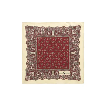 Polo Ralph Lauren Paisley-print Pocket Square